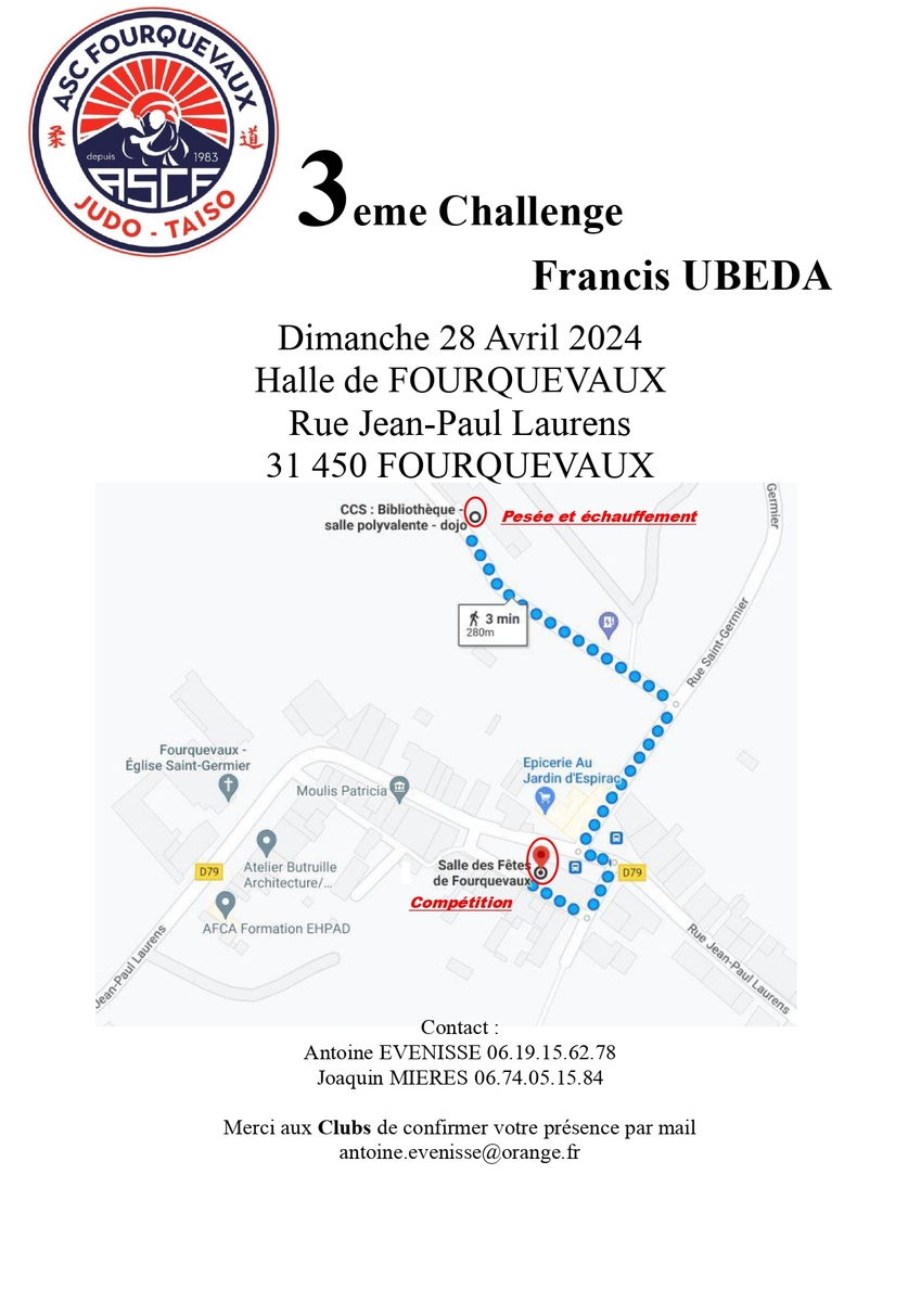 3ieme Challenge francis UBEDA