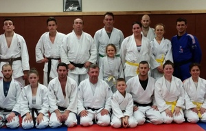 1er cours commun avec le Judo Club de St Jory