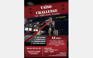 TAÏSO CHALLENGE 2ème édition