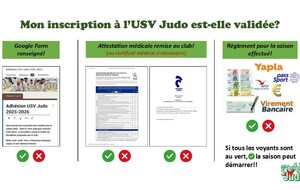 ❓ Mon inscription est-elle validée ?