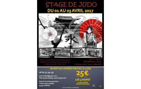 Stage de Pâques 2017